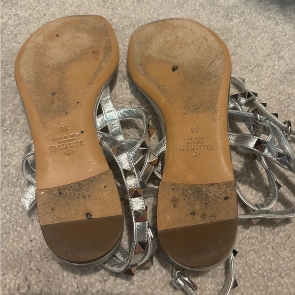 Valentino Garavani Rockstud Cage Flat Sandals sz 36 - Picture 4 of 8